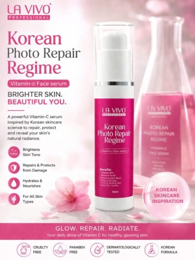 Korean Photo Repair Regime (Vitamin-C Face Serum)
